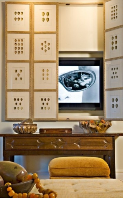 Design around the Television - Interior Walls Designs