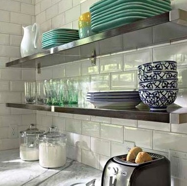 Top Kitchen Trends 2014 - Open Shelving - Interior Walls Designs Blog
